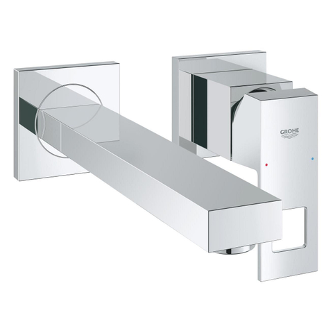 Grohe Eurocube Afbouwdeel - voor inbouw wandkraan - M-Size - uitloop 23cm - chroom 0442277