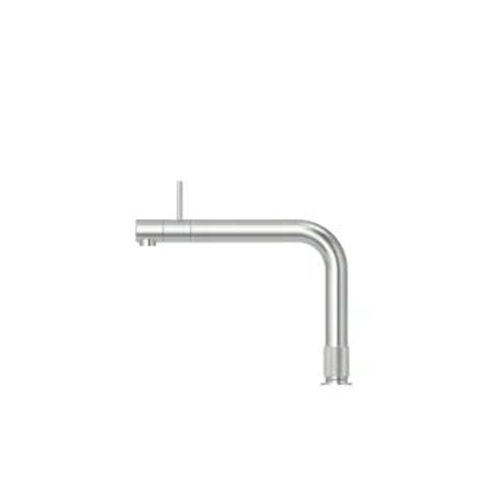 Quooker BE Front kokendwaterkraan - draaibare uitloop - Combi+ incl. Cube reservoir - Warm / kokend / bruisend / gefilterd water - RVS SW804577