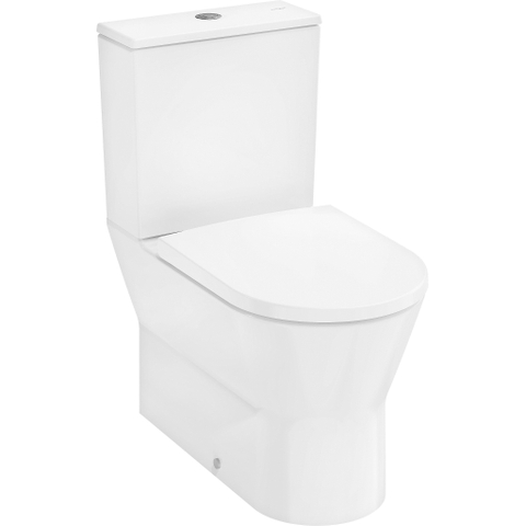 Hansgrohe EluPura Original S abattant WC - 36.5x44cm - forme D - blanc brillant SW1164993