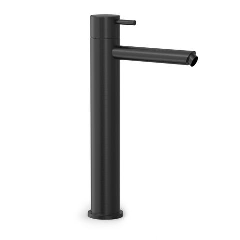 Hotbath Cobber Wastafelmengkraan - zonder waste - PVD - geborsteld zwart SW1246672