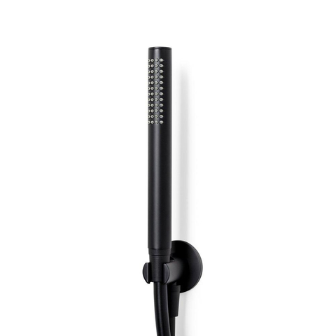 Adema inbouw regendoucheset met thermostaat 25cm hoofddouche incl. staaf handdouche zwart mat OUTLETSTORE STORE27098