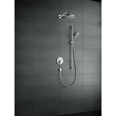 Hansgrohe Raindance Select S Doucheset - 120 - 3jet - met Unica S Puro - glijstang 90cm - hoogglans chroom SW66604