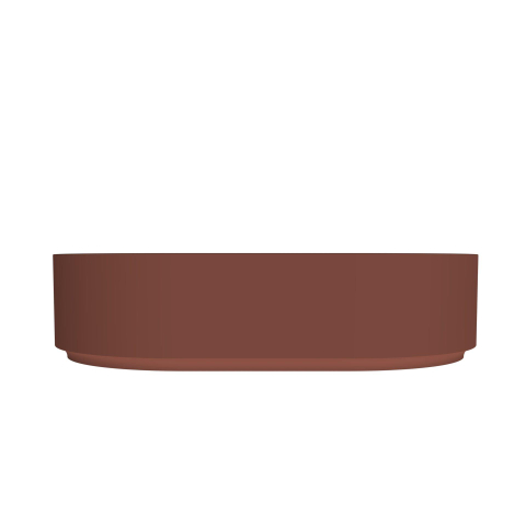 Arcqua Case waskom - ovaal - 55x36cm - mat terracotta SW1209121