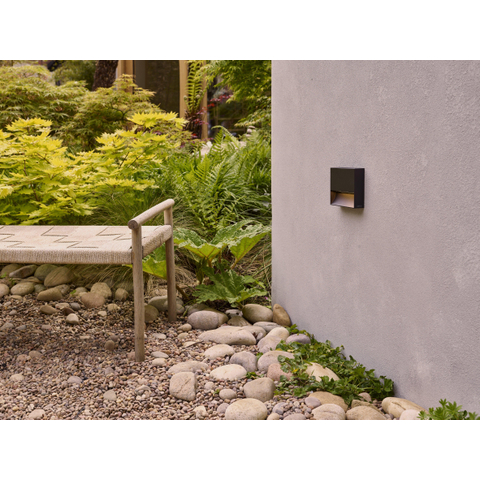 Astro Mori Applique murale extérieure - 14 cm - LED - 3000K/4000K - noir SW1247805