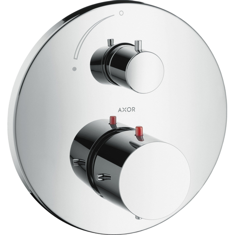 AXOR Starck jeu de finition pour robinet thermostatique encastré avec robinet d''arrêt 0459186