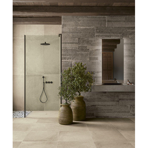Ceralto Graina Soft Carreau de sol - 100x100cm - 8.5mm - rectifié - écru SW717583