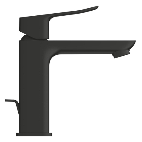 Grohe Dice Wastafelmengkraan - m-size - opbouw - trekwaste - matte black (mat zwart) SW1440588