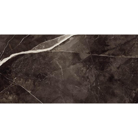 Ceralto Marfilo Vein Carrelage de sol - 60X120 - 10mm - brillant - noir SW1579111