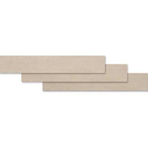 Mosa Terra Tones Tegelstroken voor wand- en vloer 10x60cm 12mm gerectificeerd R10 porcellanato Lichtbeige SW669996