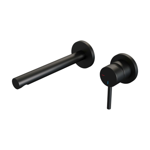 Brauer Black Edition Mitigeur lavabo encastrable économiseur d'énergie Noir mat SW385411