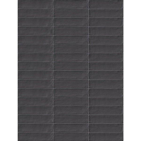 ÉCHANTILLON Ceralto Ivarno Grain Carrelage mural 6x24cm 10mm anthracite SW912791