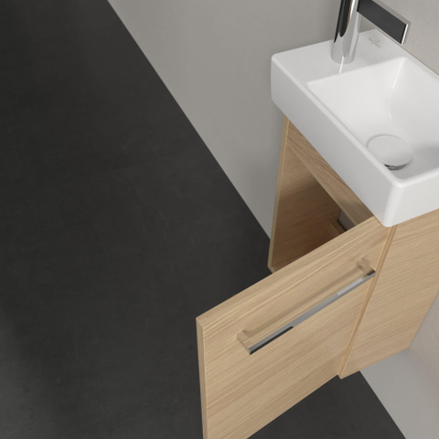 Villeroy & Boch Avento wastafelonderbouwkast - 1 deur - 34x51.4x20.2cm rechts - Nordic Oak (hout) SW448413