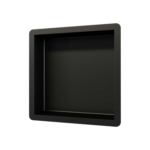 Brauer Black Edition Inbouwnis - 30x30cm - mat zwart SHOWROOMMODEL SHOW26188