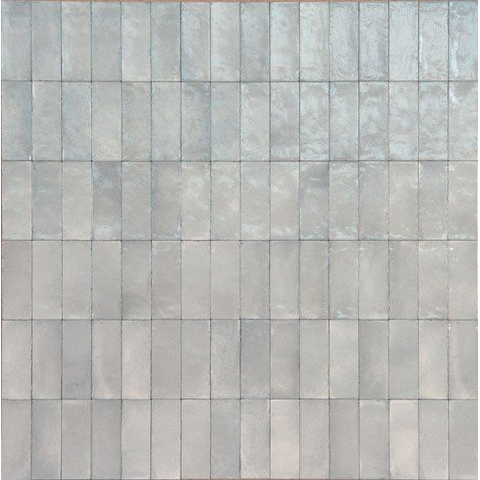 Ceralto Drapé Mural Wandtegel - 7.5x20cm - 10.0mm - Grigio SW669934
