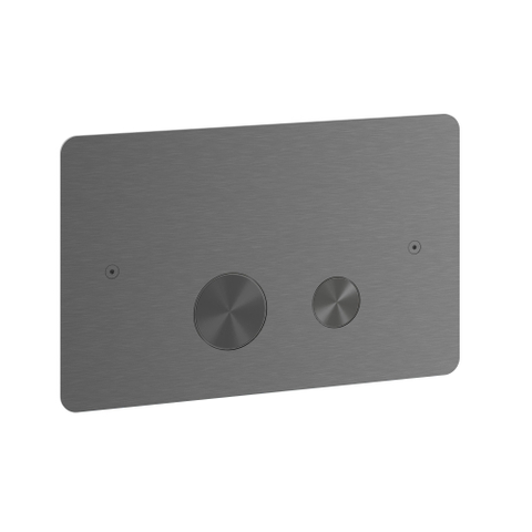 Hotbath Archie Bedieningspaneel ten behoeve van Geberit UP320/UP720 (niet passend op toiletblokhouder) BGP - PVD - geborsteld gunmetal (antraciet) SW799018