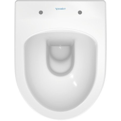 Duravit Durastyle Basic closetset Staand - diepspoel - spoelrandloos - 37x48cm - met softclose closetzitting - rimless - wit SW358501