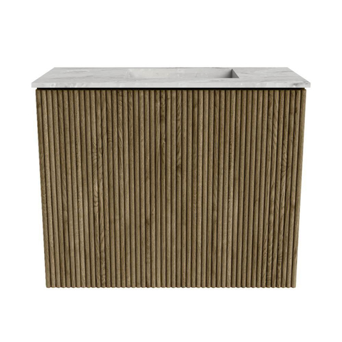 Mondiaz JOYA-DLUX Meuble de salle de bains 50cm - couleur Dusk - Vasque FAYE position Droite Sans trou de robinet couleur Glace. SW1423133