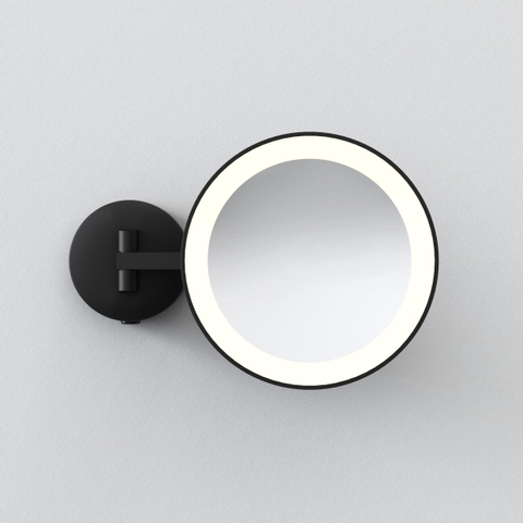 Astro Mascali Round miroir grossissant – grossissement 5x – Éclairage LED – Noir mat SW927631