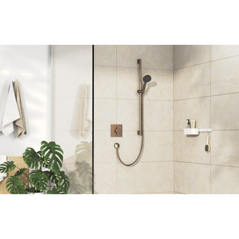 Hansgrohe DuoTurn E Inbouw mengkraan - voor 1 functie - geborsteld brons SW918680
