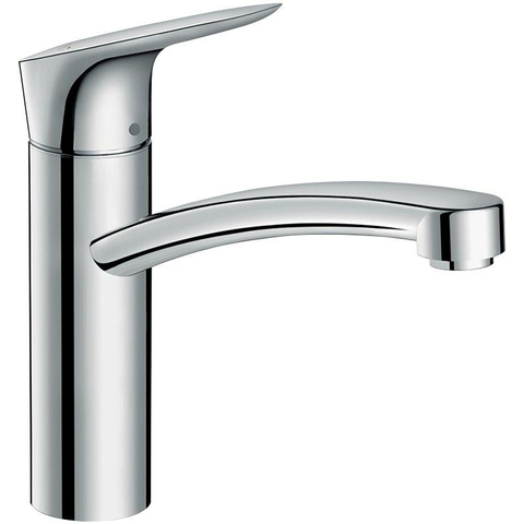 Hansgrohe Logis M31 - keukenmengkraan - eengreeps - ComfortZone - 160 - draaibereik 360° - hoogglans chroom GA53608