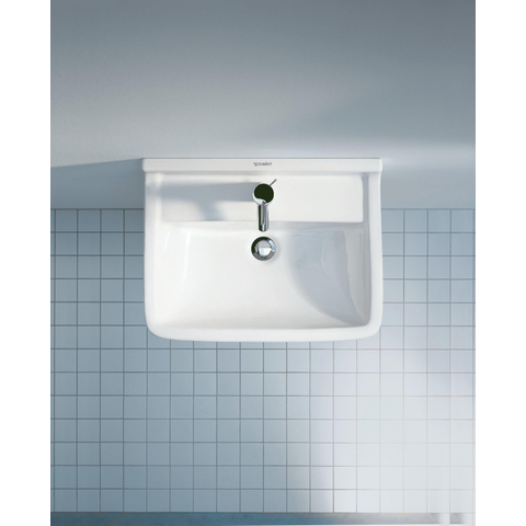 Duravit Starck 3 Philippe Starck - 3 wastafel - 65x48cm - wondergliss - wit 0312576