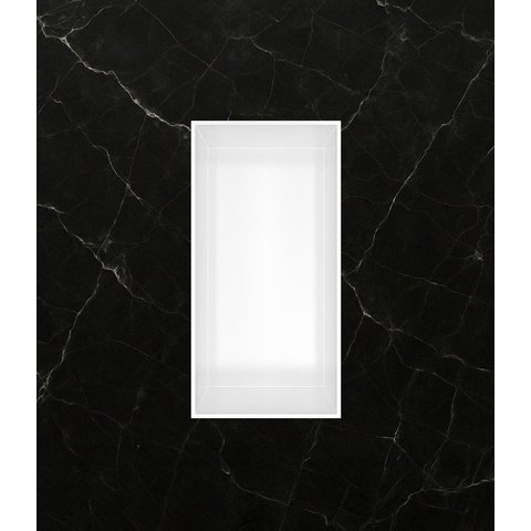 Hotbath &MORE Inbouwbox of inbouwnis - 30x15x10 - frameless - mat wit SW1246525