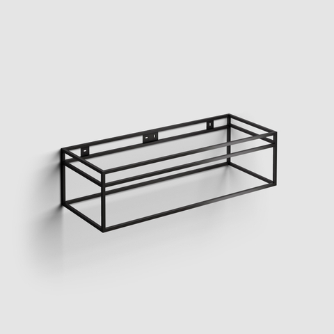 Clou Frame 110x42cm profil tubulaire INOX Noir mat SW411464