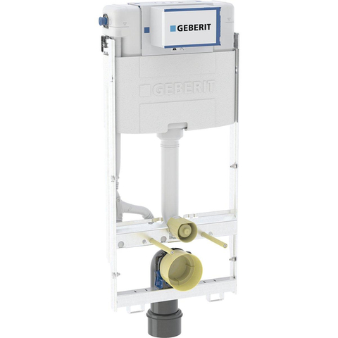 Geberit Gis wandcloset - hoogte 114cm omega reservoir 12cm - blauw SW1211475