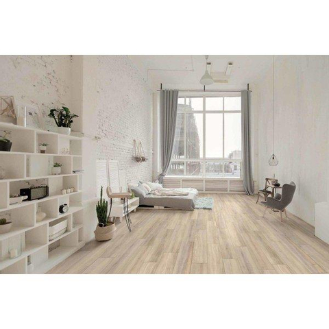 ÉCHANTILLON Ceralto Verano Oak Carrelage sol et mur 30x122cm 10mm rectifié R9 grès cérame Amber SW912233
