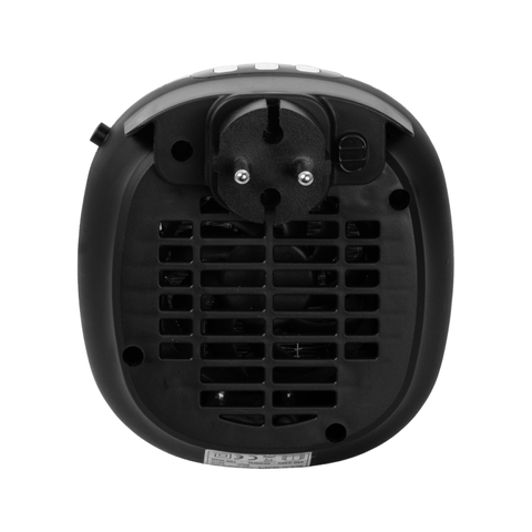 Eurom Plug in heater Chauffage céramique Prise murale 700 watts blanc noir SW486883