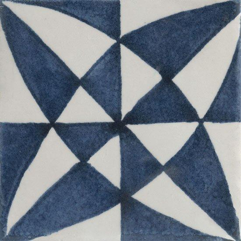 Ceralto Ricordo Marmo Vloertegel - 15x15cm - 10mm - glans - BLU SW1591600