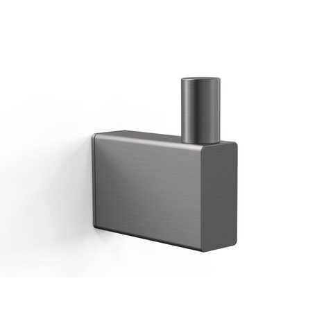 Zack LINEA Handdoekhaak - 5x5x1cm - enkel - grafiet SW1416164