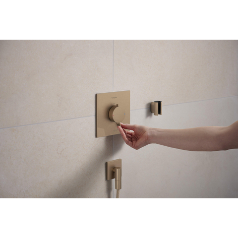 Hansgrohe Porter fine Handdouchehouder - geborsteld brons SW1388261