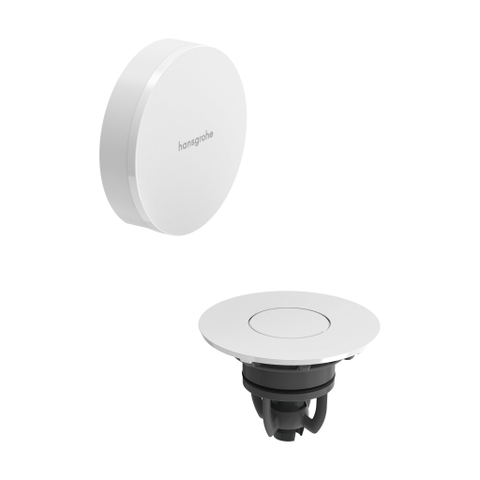 Hansgrohe Flexaplus Badafvoercombinatie - mat wit SW1387945