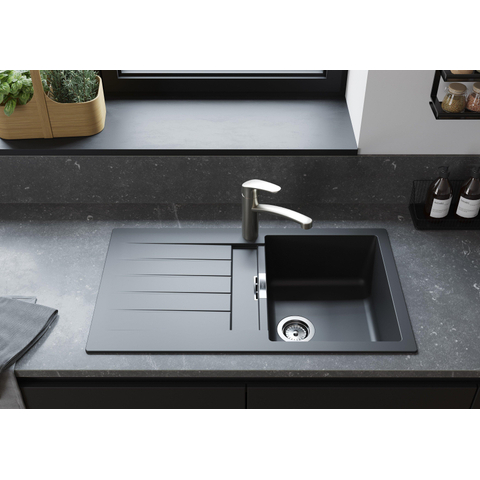Hansgrohe Focus m41 Eengreeps keukenmengkraan - 160 - rvs look 0450902
