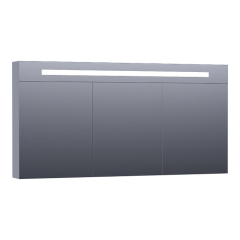 BRAUER Promise Deluxe spiegelkast – 139x70x15 cm – directe LED – Grijs mat SW371710