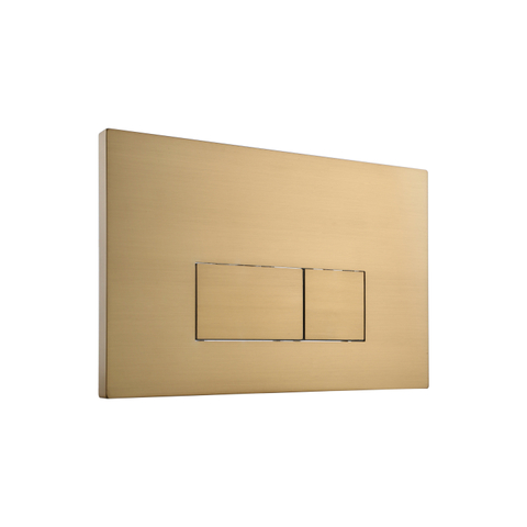 Geberit Duofix Element - UP320 - QeramiQ metal bedieningsplaat - wand - 112cm - rechthoekige knoppen - metaal gunQeramiQ metal - geborsteld gunmetal antraciet SW976094