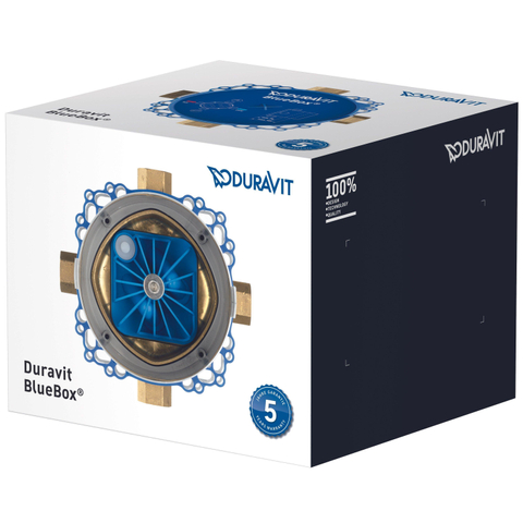 Duravit Universal Basiselement - 1 greeps wastafelmengkraan inb - 164x164x105mm - wit SW527827