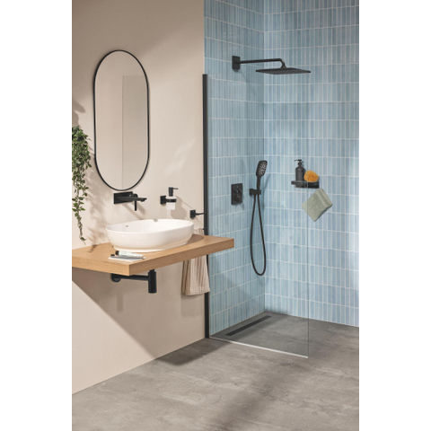 GROHE Grohtherm SmartControl afbouwdeel - vierkant - thermostatisch - 2 functies - mat zwart SW1477582