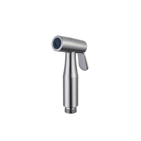 Fortifura Calvi Bidetset - handdouche - slang 150cm - houder - PVD - geborsteld RVS SW1123164