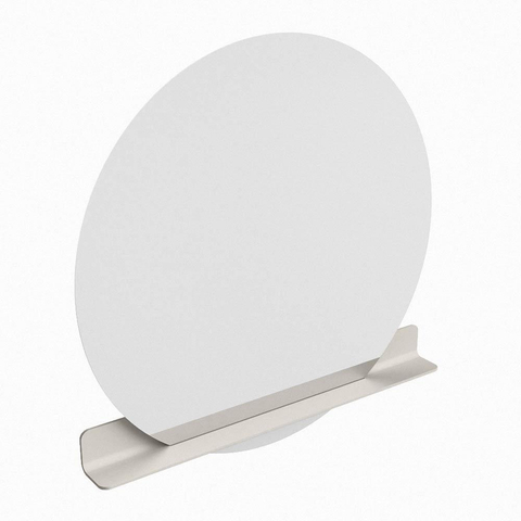 Mondiaz SPOT spiegel – Ø120 cm – met planchet – Linen (offwhite) SW1235558