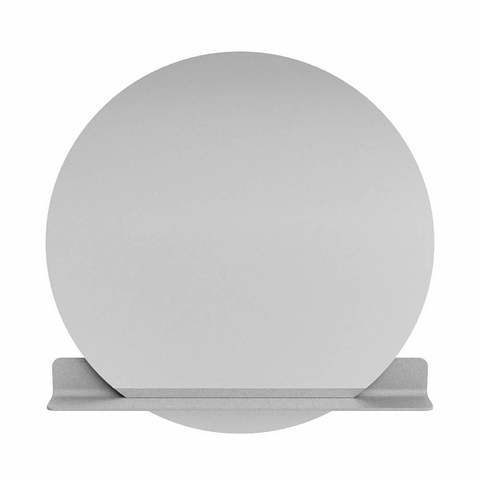 Mondiaz SPOT spiegel – Ø110 cm – met planchet – Plata (zilverblauw) SW1235586