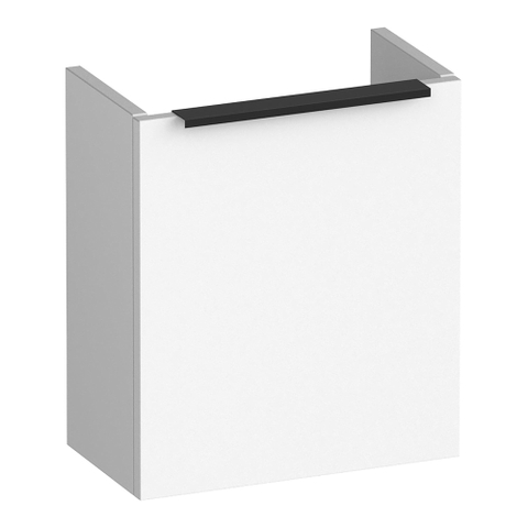 BRAUER Elevate meuble lave-mains 40 sans poignée rapportée avec 1 porte ouvrant à gauche blanc mat SW1224518