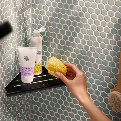 Hansgrohe AddStoris S zeepkorf mat zwart SW1567097