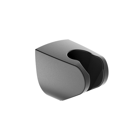 Wiesbaden Unimatch Wandhanddouchehouder kunststof - PVD - gunmetal (antraciet) SW1159448