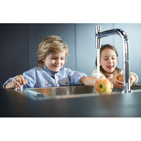 Hansgrohe Metris Select M71 2-gats - 1 greeps keukenkraan - met uittrekbare. vuistdouche - hoogglans chroom SW541876