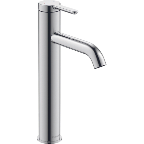 Duravit C.1 1 greeps wastafelmengkraan - 166x40x262mm - hoogglans chroom SW420779