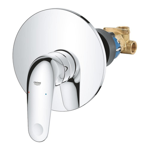 Grohe Europro Douchemengkraan - inbouw - 16.3diameter - chroom SW1108763