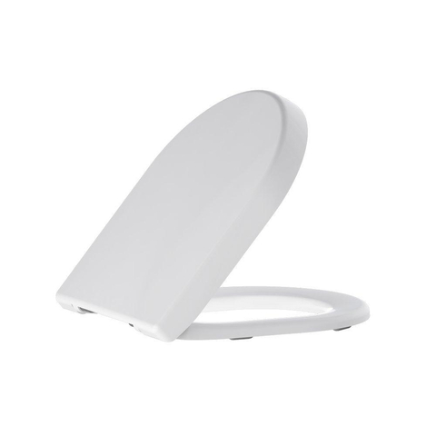 Saniclass Omnus Abattant de WC - déclipsage rapide & fermeture en douceur - parfaitement adapté aux cuvettes de toilettes Villeroy & boch Subway 3.0 - blanc SW1159744