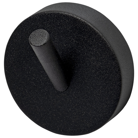 Haceka Kosmos Handdoekhaak - enkel - mat zwart SW654104